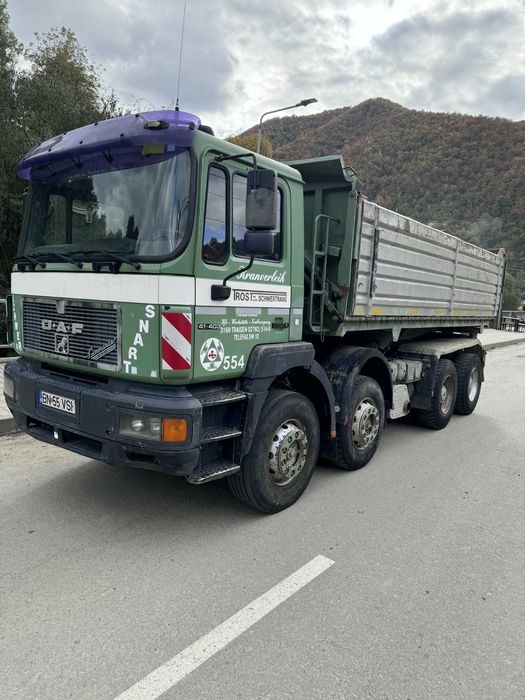 Man 8x4 sau schimb cu auto Suv oblon hidraulic lateral