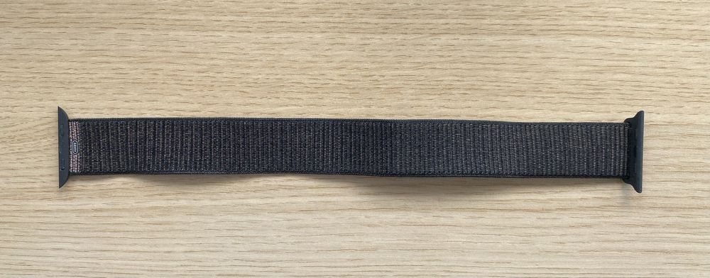 Apple Watch 44mm sport loop black - черна каишка