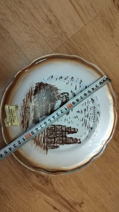 Декоративна чиния от Франция,Орлеанската дева-Жана дарк