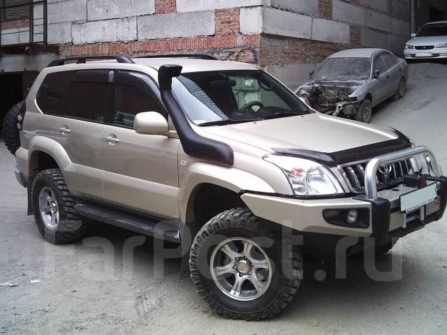 Шноркель на Toyota Prado 120 Прадо 120