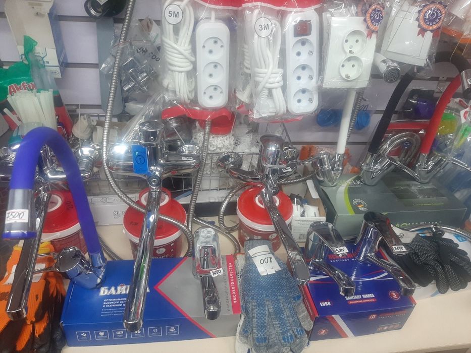 Сместители для ванной кухни и рукомойки