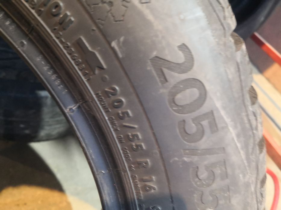 205 55 16 цола гуми като нови еденични Michelin continental