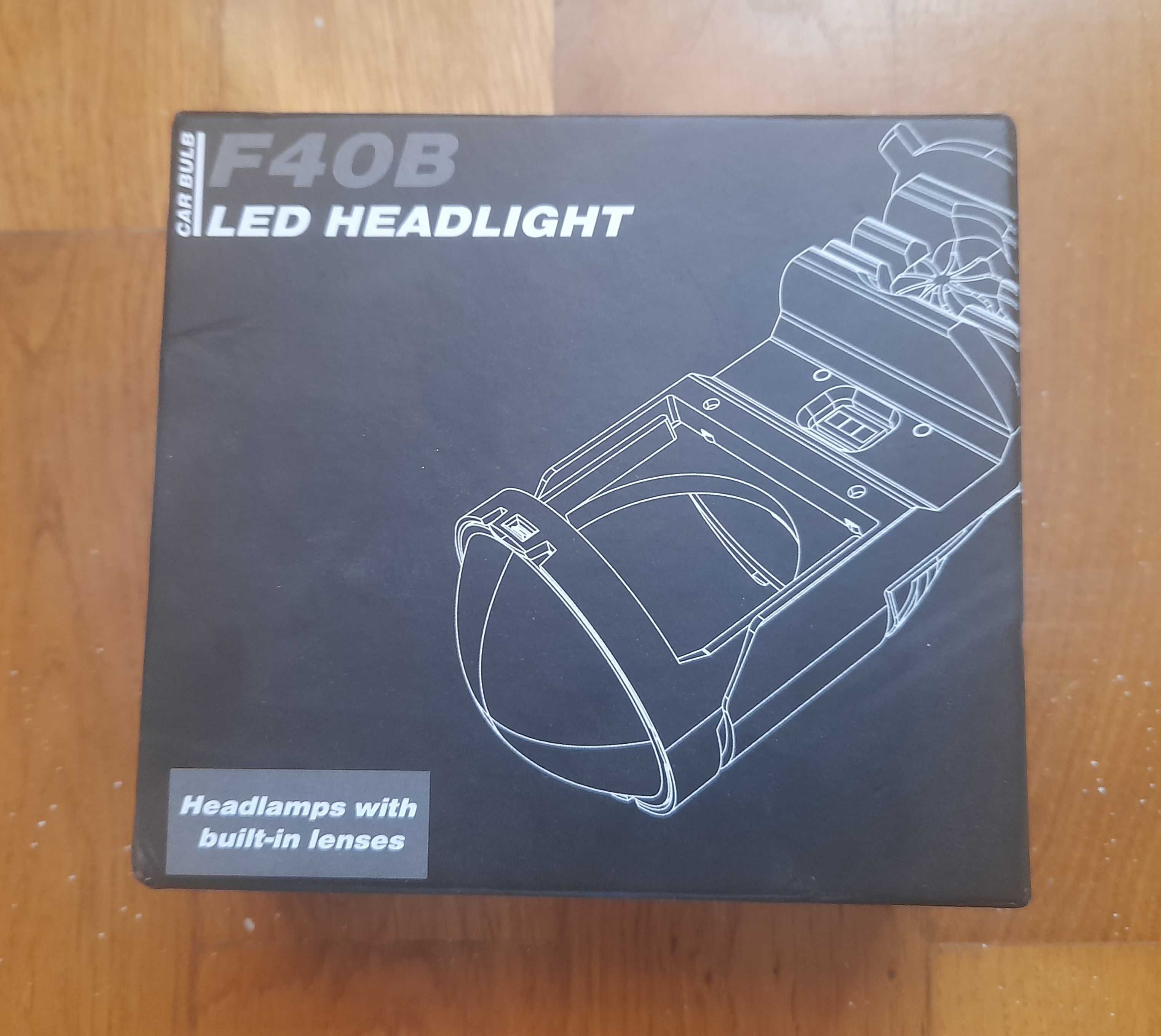 Bi led лампы H4 с линзами