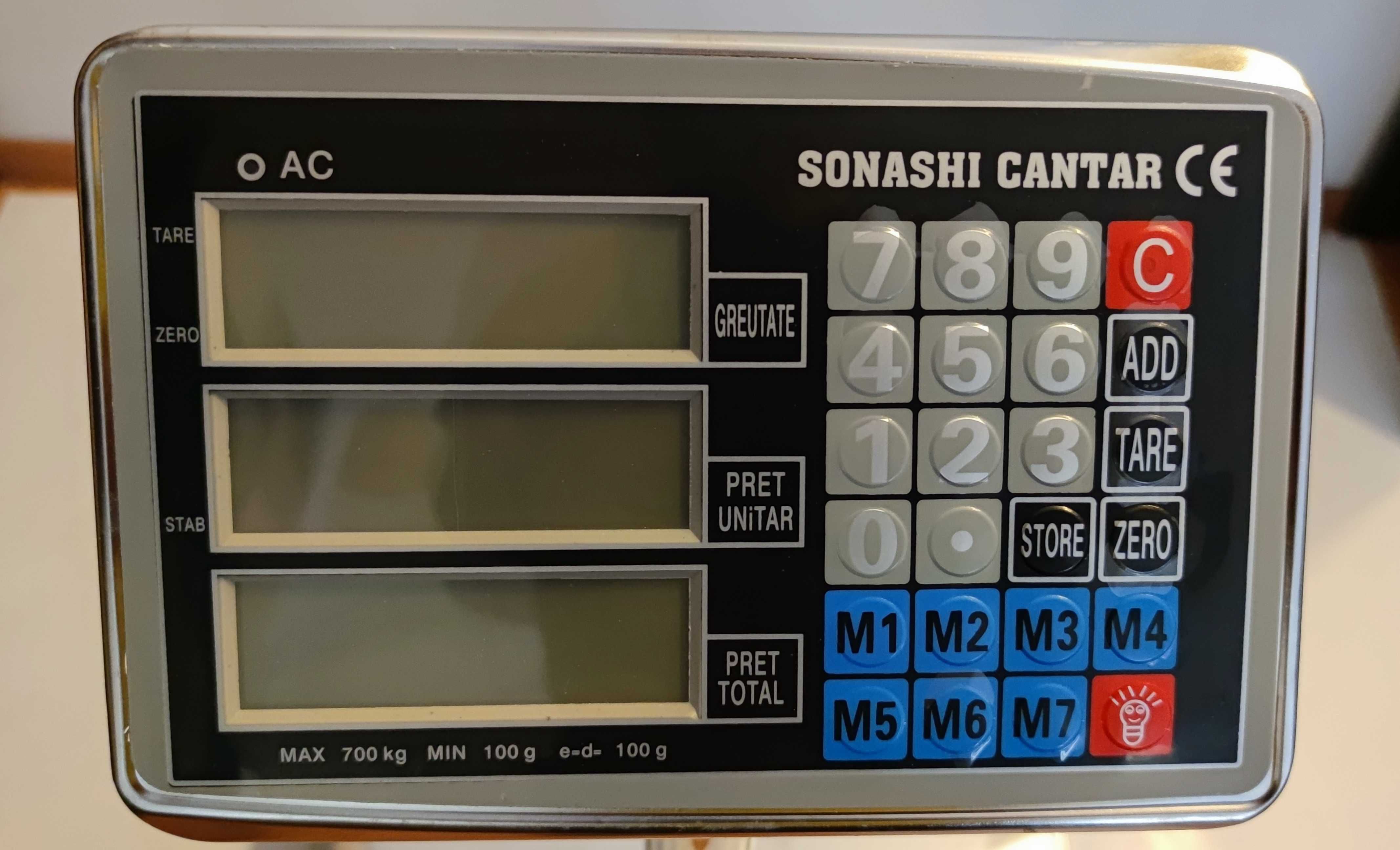 Promotie! Cantar electronic cu platforma 700 kg, livrare gratuita