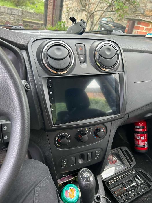 OFERTA BF - Navigatie Android Dacia Logan Sandero 2  -CarPlay QLed DSP