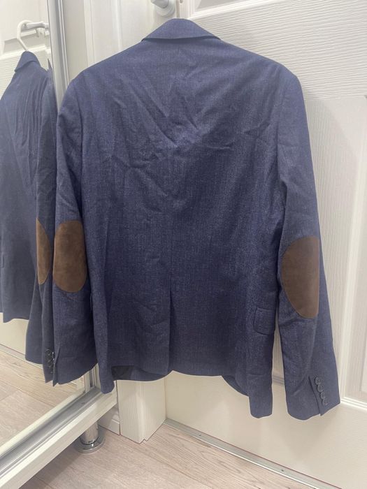 Sacou H&M nou , lanâ merinos , Slim Fit