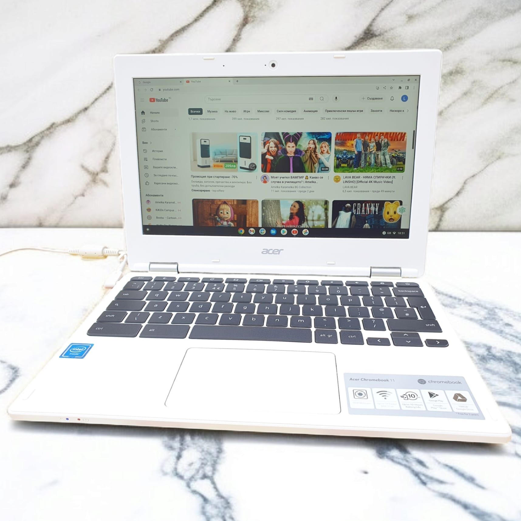 Лаптоп - Acer Chromebook 11 !