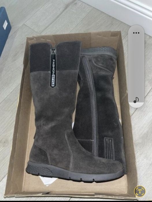 Сапожки натуралка новые 38р