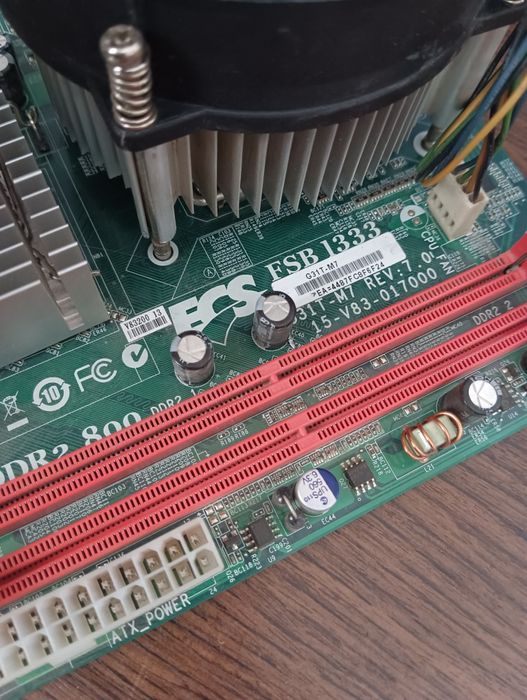 Материнская плата + Процессор + Куллер + Озу В Подарок