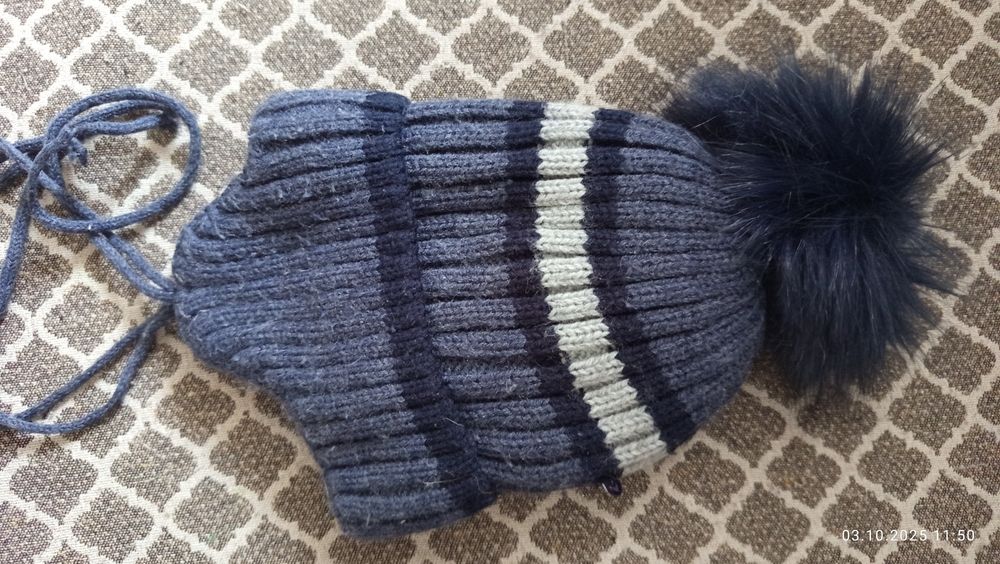 Шапка детская зимняя