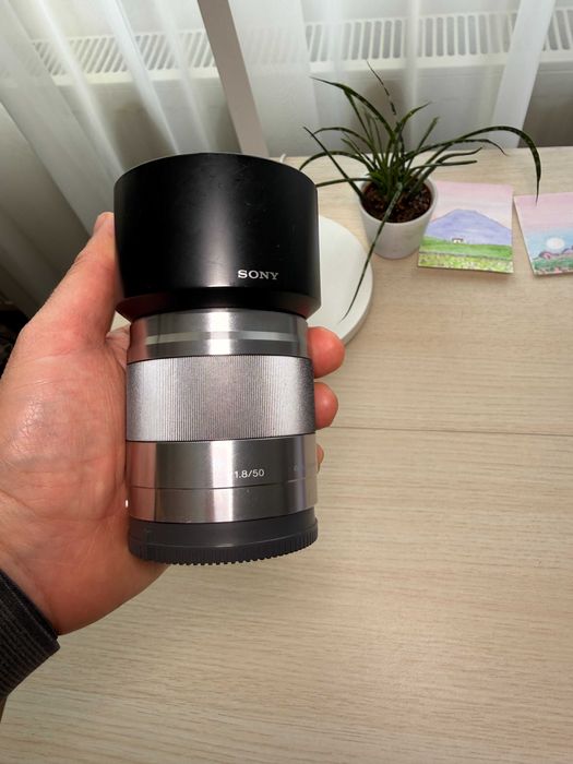 Obiectiv Sony 50mm F1.8, Portret, E-Mount, APS-C, SEL50F18