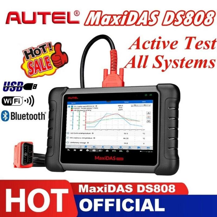 Tester au original Autel Maxidas DS808 - Update ONLINE, Original 100%