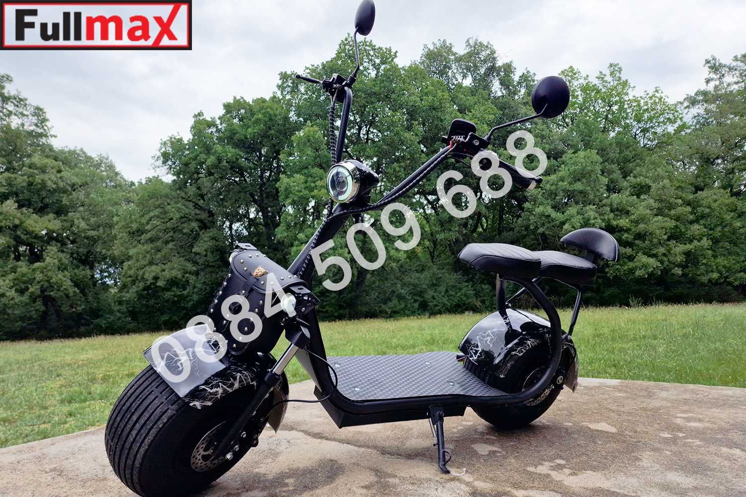 Електрически скутер тип HARLEY BULLMAX PREMIUM с две седалки