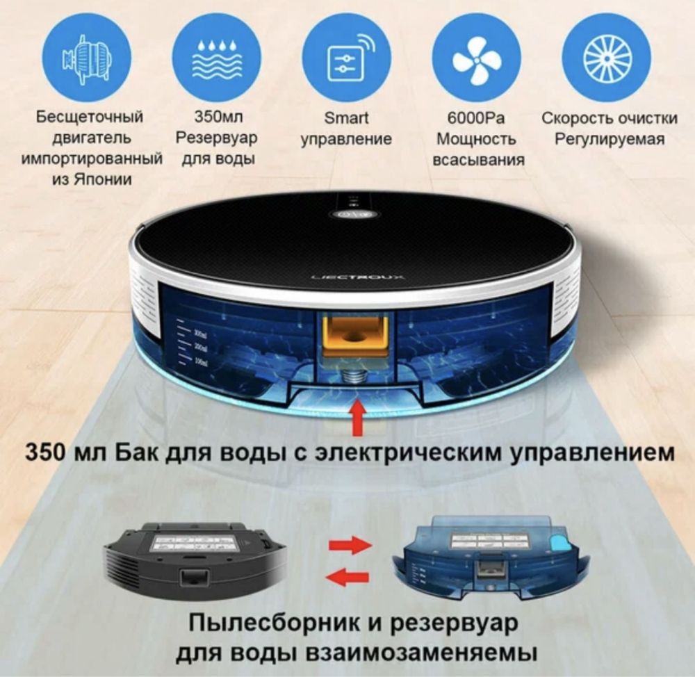 Робот-Пылесос почти в новом состоянии