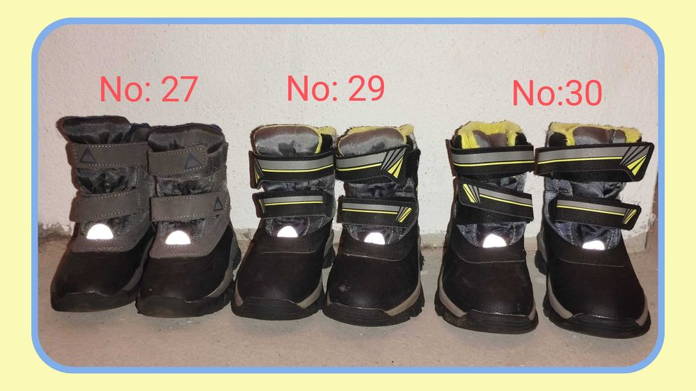 Детски ботуши lipilu 27, 29 и 30 номер момче