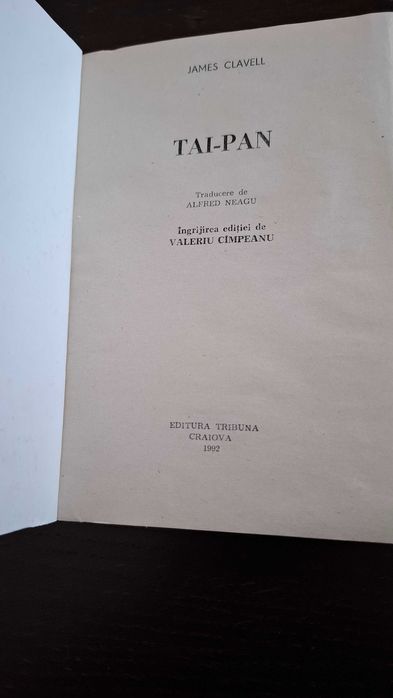 carte James Clavell - Taipan