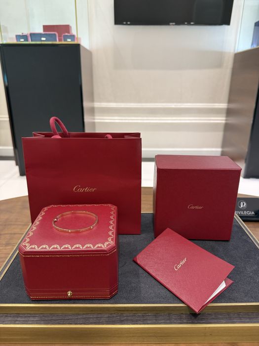 NEW Браслет Cartier LOVE small model 6 diamonds