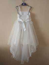 Продается платье для девочек белое,производство Турция,фирмы UNO Fashi