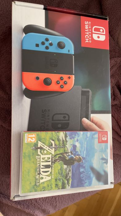 Nintendo Switch Red/Blue (Синьо/Червено)