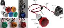 Digital 2 in 1 voltmetru/ampermetru , 50-500V/0-100A, Nou ambalat!