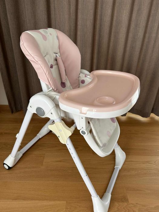 Бебешко Столче За Хранене KinderKraft Yummy, Розово