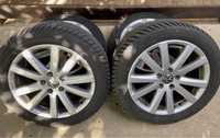 Jante R17 Originale Volkswagen Anvelope 235/45 Foarte bune