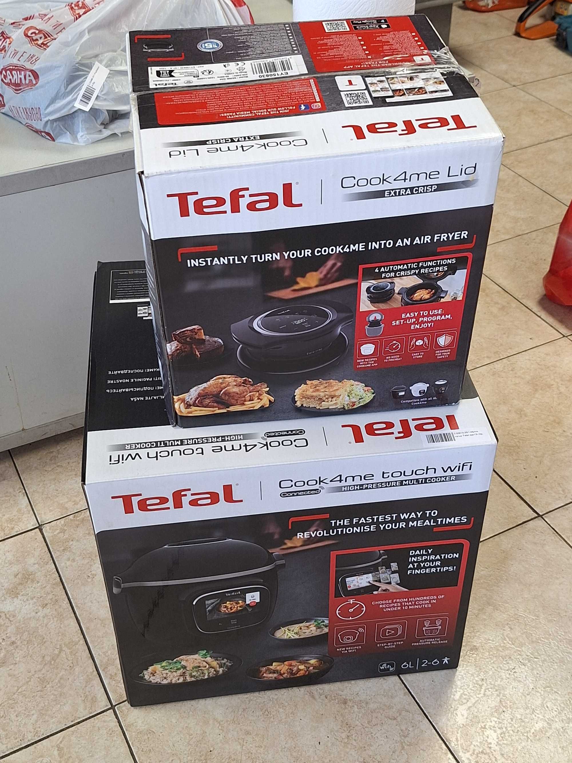 Мулти Кукър TEFAL COOK 4me Touch EPC13 + Капак + Гаранция