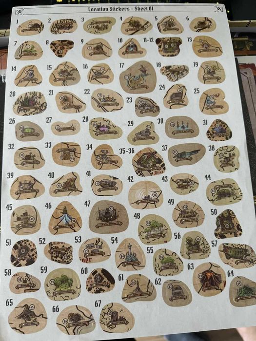 Настолна игра Gloomhaven [first edition]