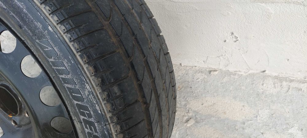 стоманена джанта с лятна гума за OPEL VECTRA C