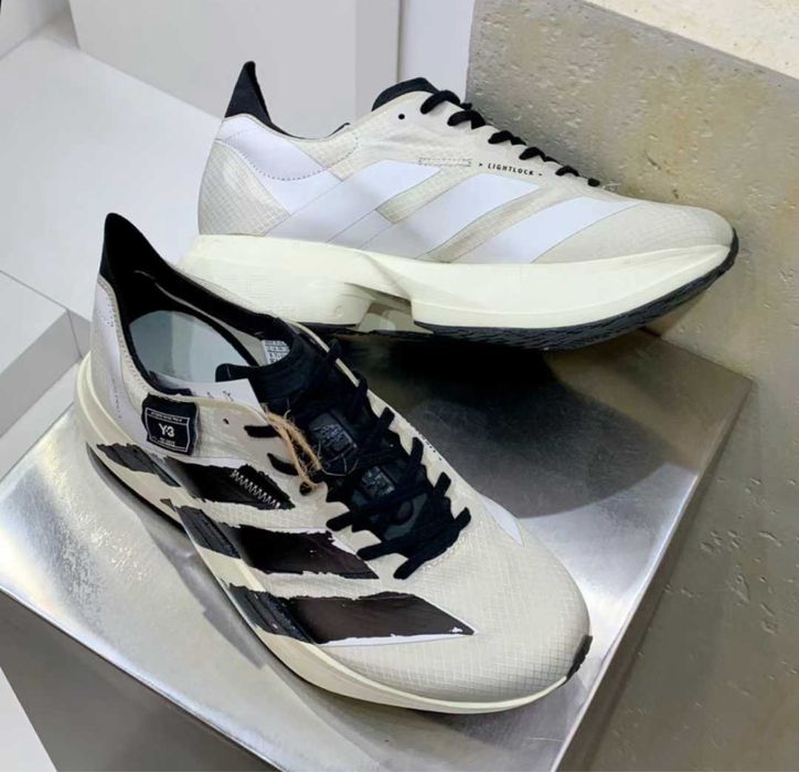 Оригинални маратонки adidas Y-3 Adios Pro 4 Beige Orbit Grey Black