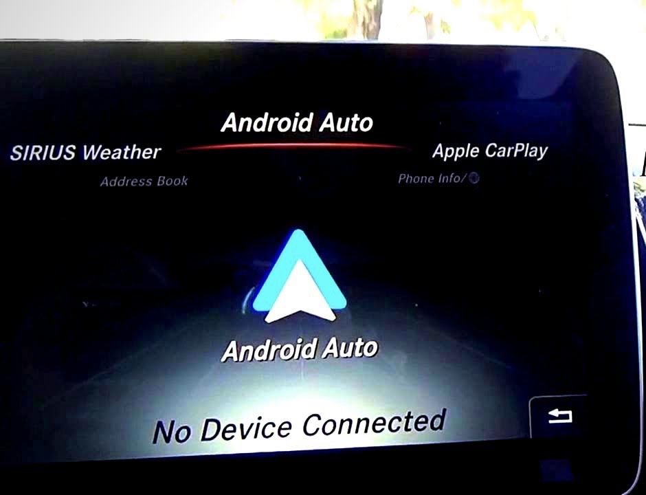 Активиране Carplay Android Auto Mercedes