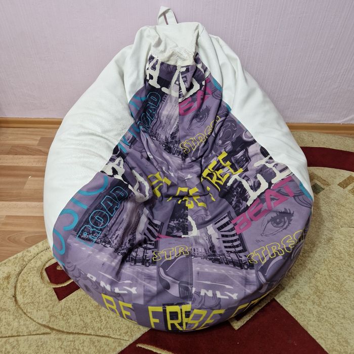 Продам мягкое кресло, пуфик, кресло мешок
