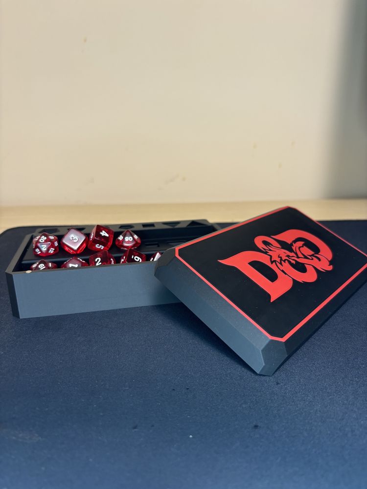 D&D Dungeons and Dragons Кутия за зарове