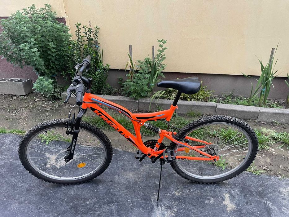 Bicicletă mountain bike Kreativ, full suspension, stare foarte bună