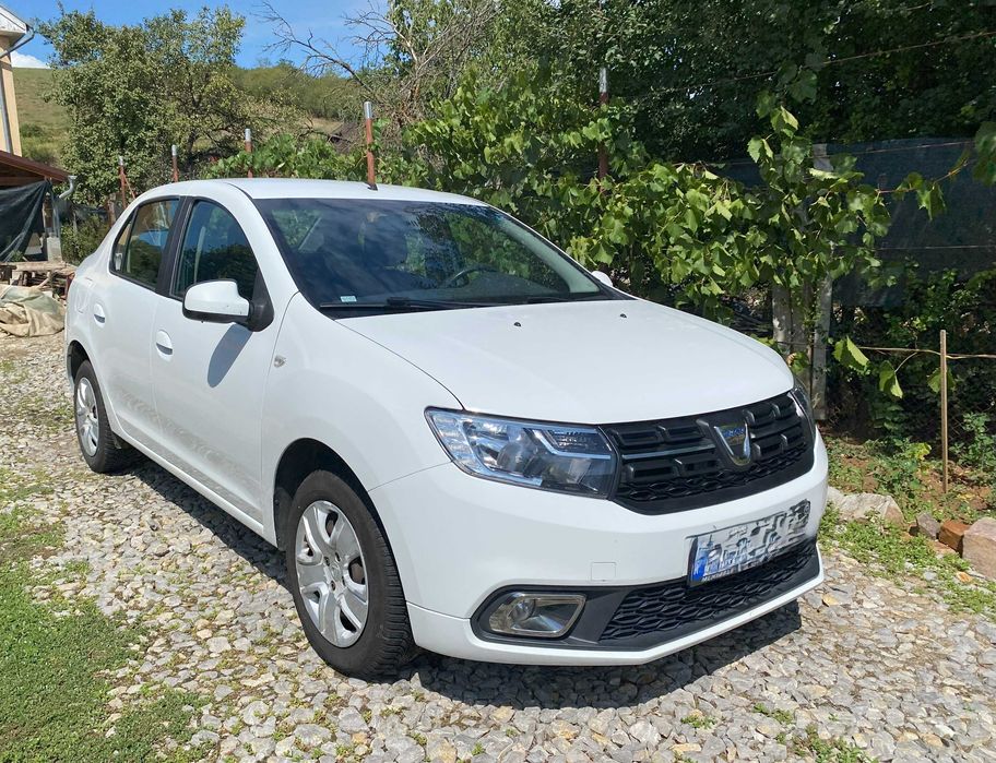 Nu bate, nu boncăne! Dacia Logan 1.5 dCi, 2018, albă