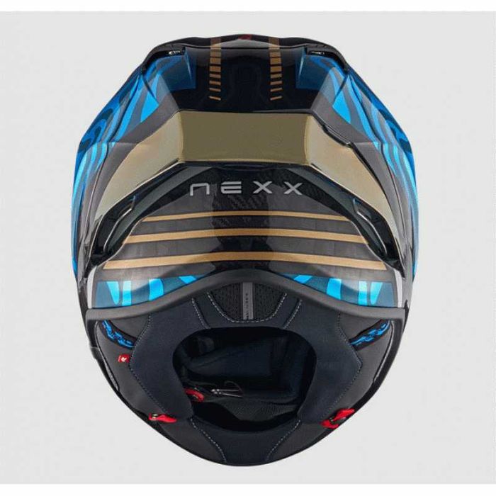 Каска NEXX X.R3R SWIRL Sky Blue Размери: M,L