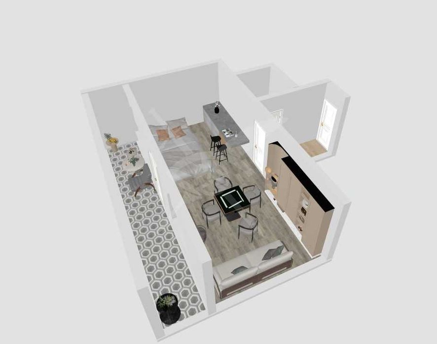 Продава се Едностаен апартамент в Пловдив, Младежки Хълм - 33 кв.м за 1455 €/кв.м - Снимка #1