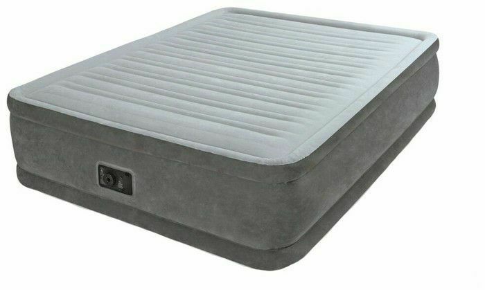 Кровать надувной-203x152x33 см. Intex-64768. Доставка бесплатно