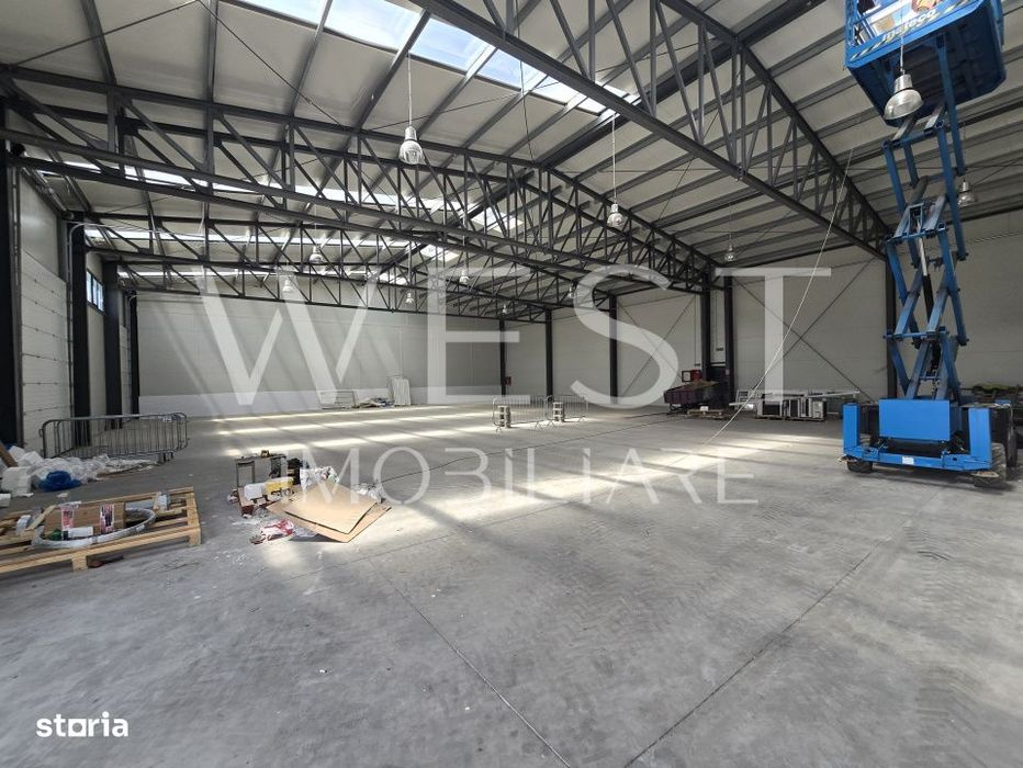 Hala 850mp! Intrare din DN1! 350m de A3 ! Trifazic 600Kw!