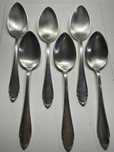 SET TACAMURI ARGINT 800 - 6 Linguri + 6 Furcu + 4 cutite -633g -4.6/gr