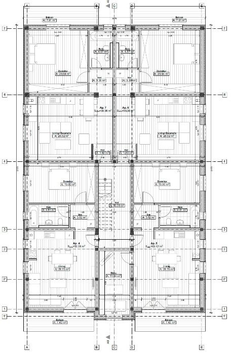 Apartamente 2 cam. 60mp - proprietar - Str. Neptun (4 benzi -Giroc)