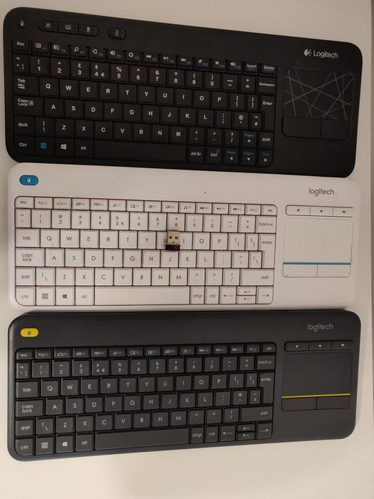 Tastaturi Logitech K400+ și K400r si receiver