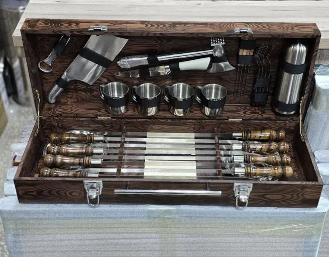Шашлык набор совга падарка хадия shashlik pishirgich sovga padarka