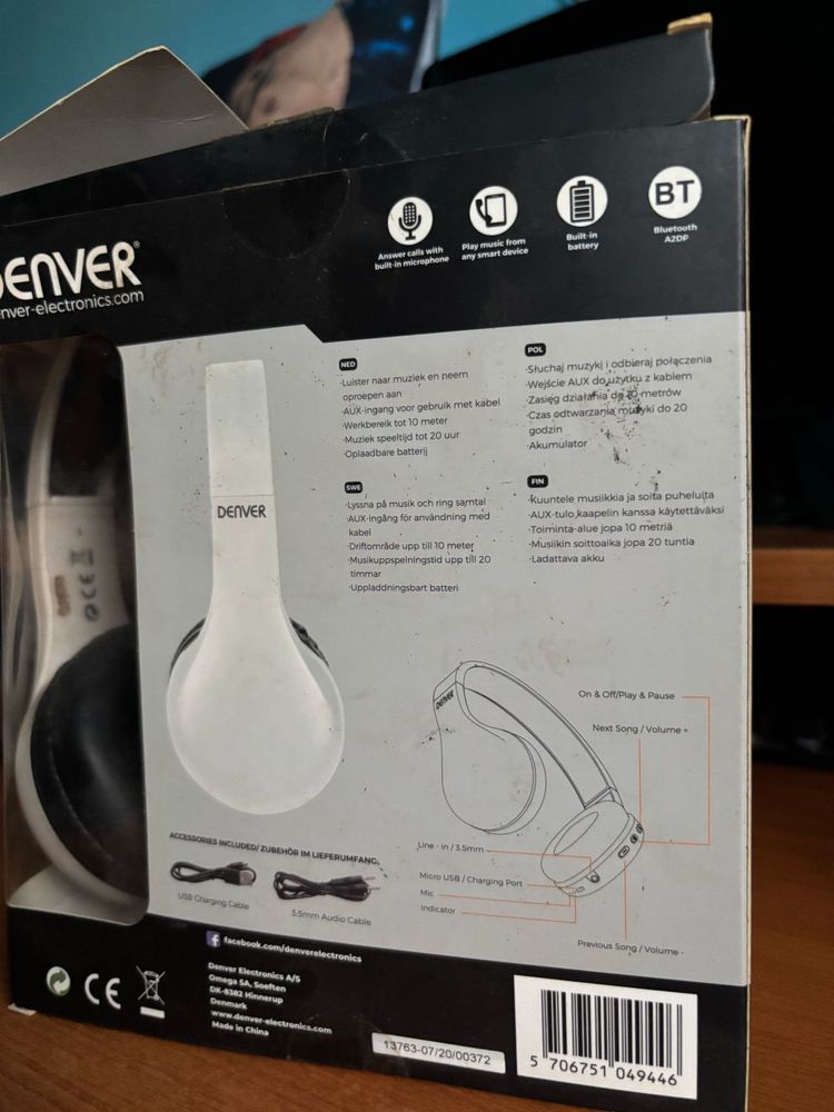 Casti wireless denver ca noi