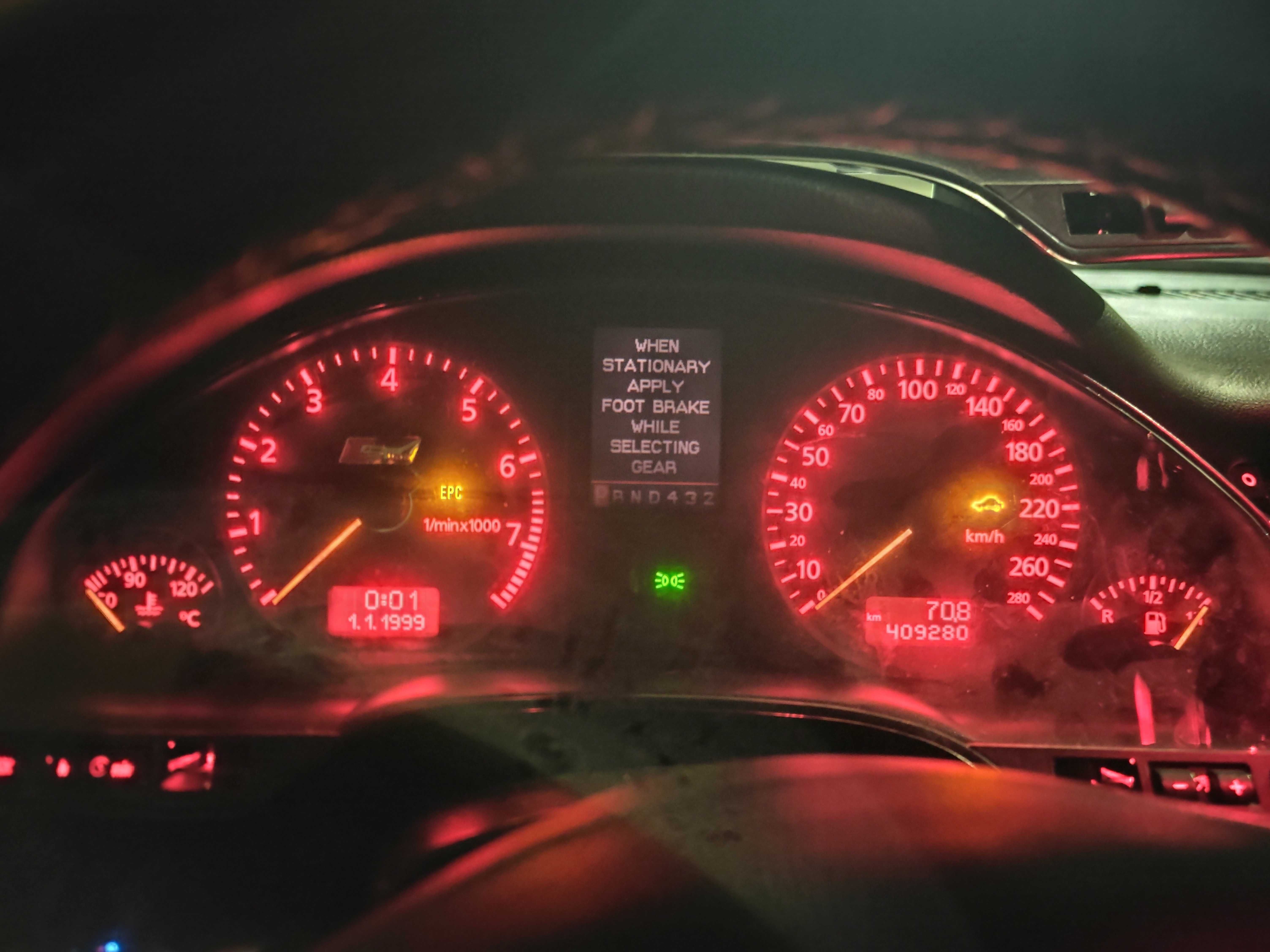 Километраж Audi S8 d2 2002