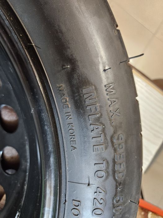 Roata de rezerva slim Hankook, noua, nerulata
