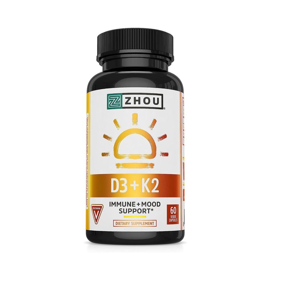 Zhou Vitamin D3+K2 Immune support