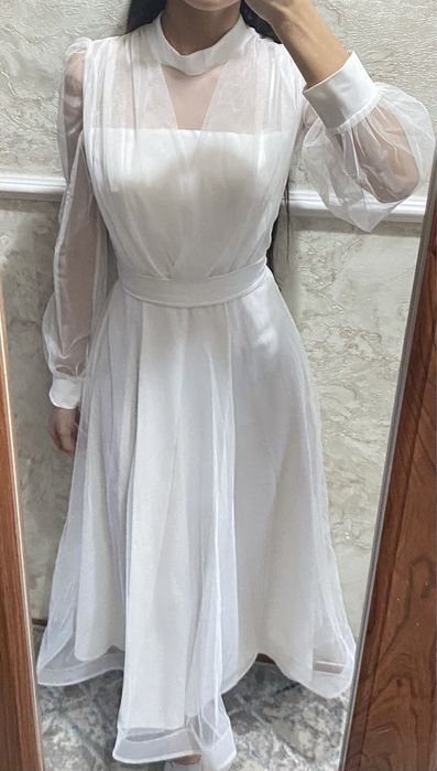 белое платье (вечернее)