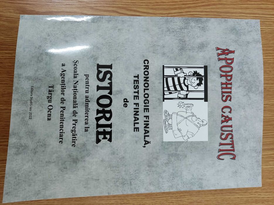 Sinteze de Istorie, teste de istorie pentru Penitenciar Târgu Ocna