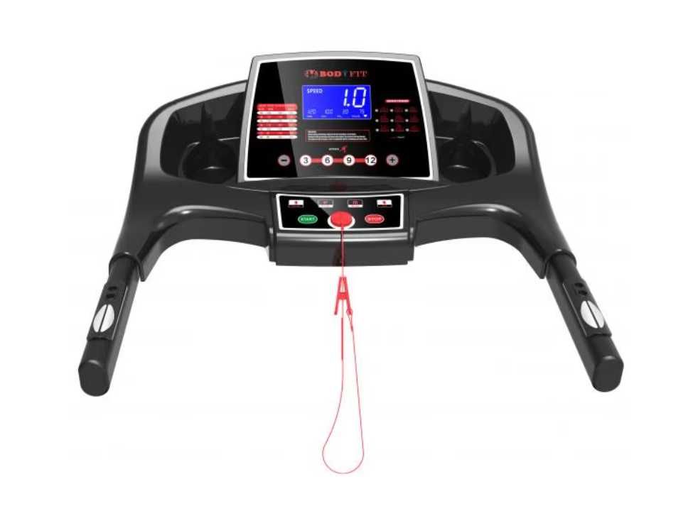 Banda de alergat electrica BodyFit F5000, motor 2.0 CP, 120 kg maximum